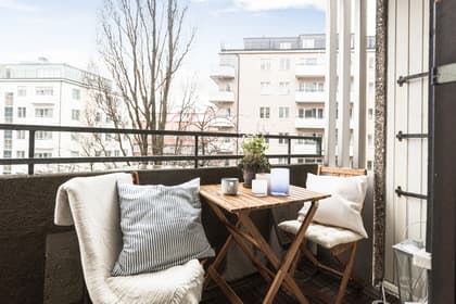 Balkong eller utsiktsbild