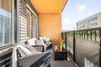 Balkong eller utsiktsbild