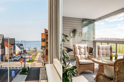 Balkong eller utsiktsbild