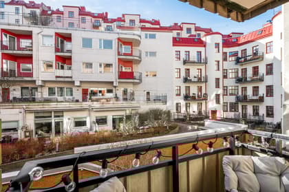 Balkong eller utsiktsbild