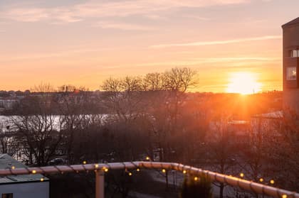 Balkong eller utsiktsbild
