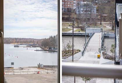 Balkong eller utsiktsbild