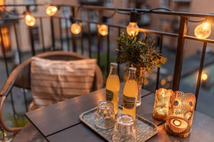 Balkong eller utsiktsbild