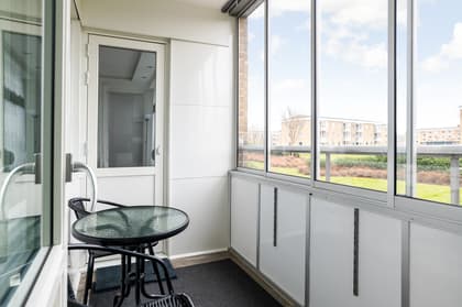 Balkong eller utsiktsbild