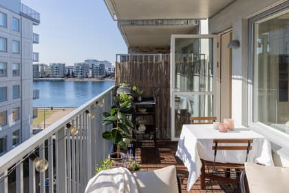 Balkong eller utsiktsbild