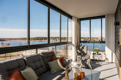 Balkong eller utsiktsbild