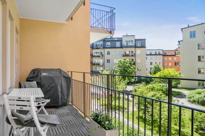 Balkong eller utsiktsbild