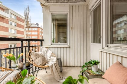 Balkong eller utsiktsbild