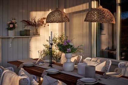 Balkong eller utsiktsbild