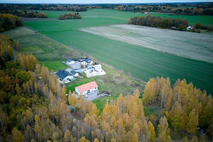 Illustrerad karta över fastigheten eller området