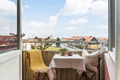 Balkong eller utsiktsbild