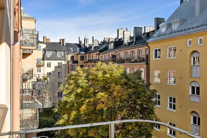 Balkong eller utsiktsbild