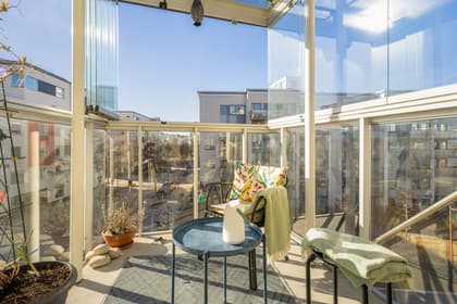 Balkong eller utsiktsbild