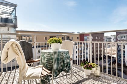 Balkong eller utsiktsbild