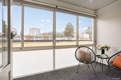 Balkong eller utsiktsbild