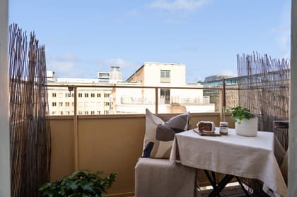 Balkong eller utsiktsbild