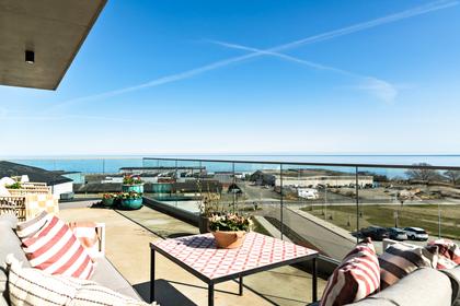 Balkong eller utsiktsbild