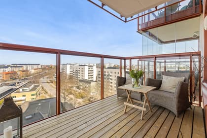 Balkong eller utsiktsbild