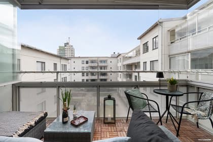 Balkong eller utsiktsbild