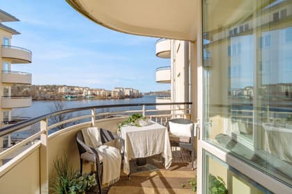 Balkong eller utsiktsbild