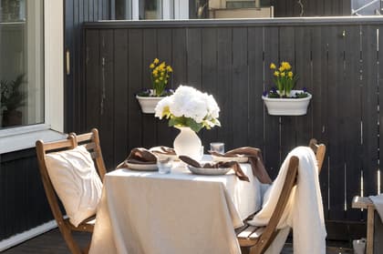 Balkong eller utsiktsbild