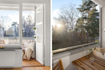 Balkong eller utsiktsbild