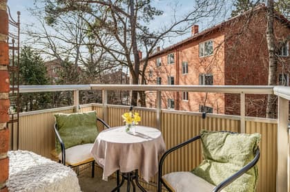 Balkong eller utsiktsbild