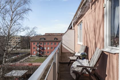 Balkong eller utsiktsbild