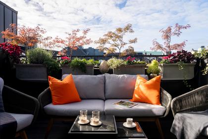 Balkong eller utsiktsbild