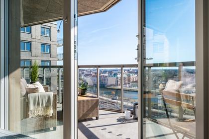 Balkong eller utsiktsbild