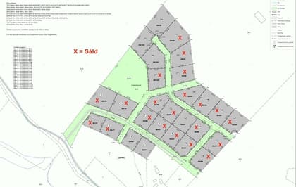 Illustrerad karta över fastigheten eller området