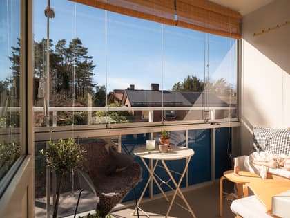 Balkong eller utsiktsbild