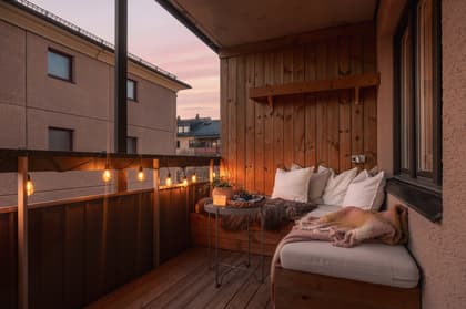 Balkong eller utsiktsbild