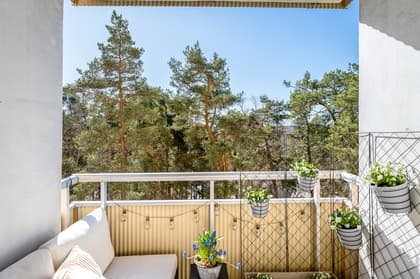 Balkong eller utsiktsbild