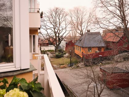 Balkong eller utsiktsbild