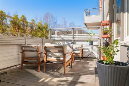 Balkong eller utsiktsbild