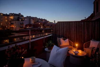 Balkong eller utsiktsbild