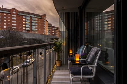 Balkong eller utsiktsbild