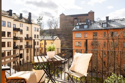 Balkong eller utsiktsbild