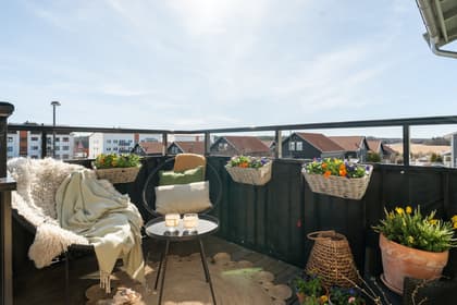 Balkong eller utsiktsbild