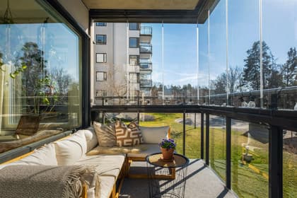 Balkong eller utsiktsbild