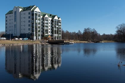 Balkong eller utsiktsbild