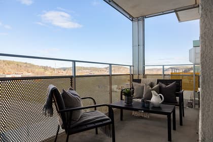 Balkong eller utsiktsbild