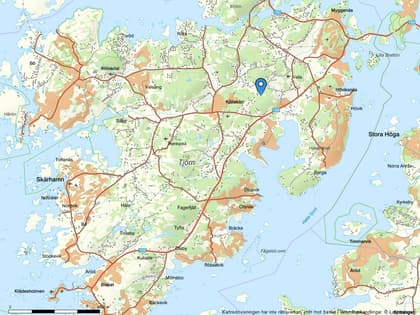 Illustrerad karta över fastigheten eller området