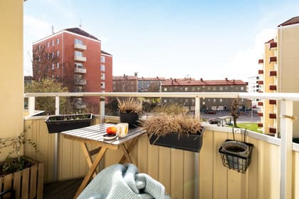 Balkong eller utsiktsbild