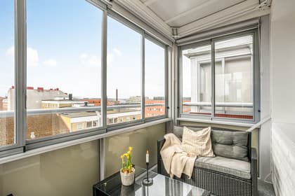 Balkong eller utsiktsbild