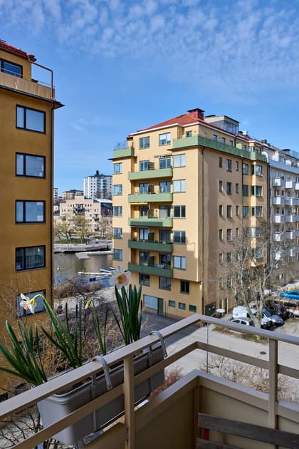 Balkong eller utsiktsbild