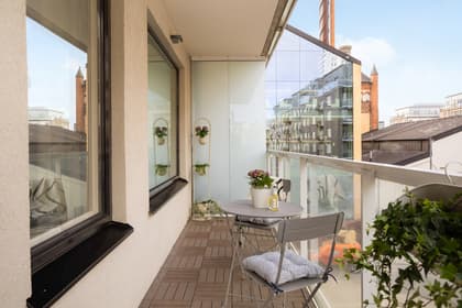 Balkong eller utsiktsbild