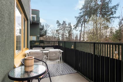 Balkong eller utsiktsbild