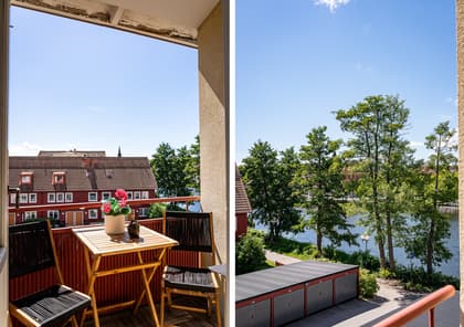 Balkong eller utsiktsbild